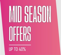 MID SEASON OFFERS with sales up to -40% off