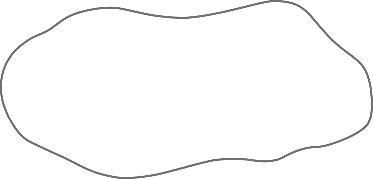Asymmentry table top shape