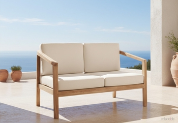 Καναπές Campelo σε ξύλο teak