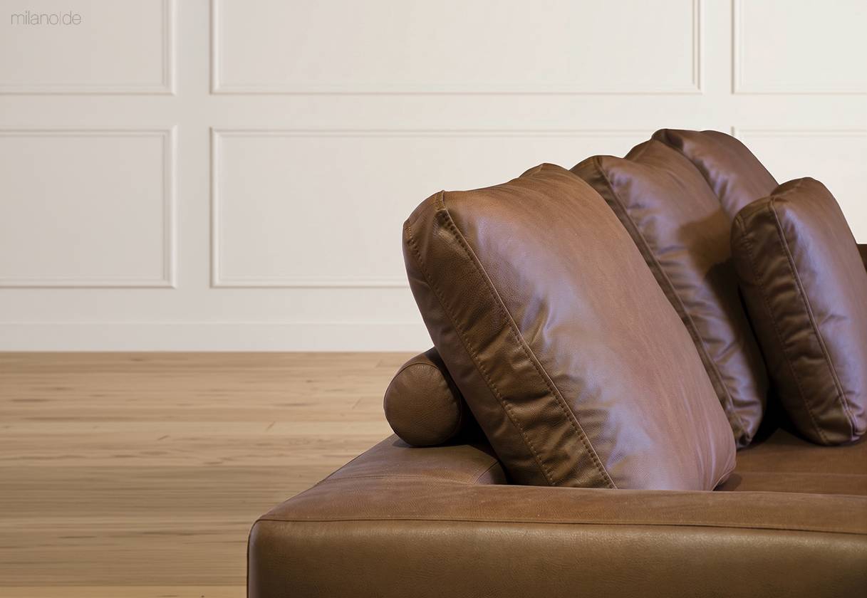 Siena three-seater sofa