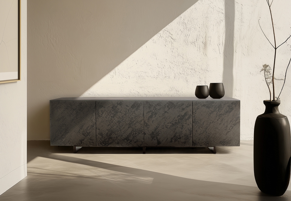 Μπουφέ Nerea Granite Dark