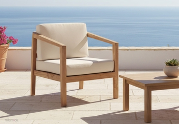 Πολυθρόνα Campelo σε ξύλο teak