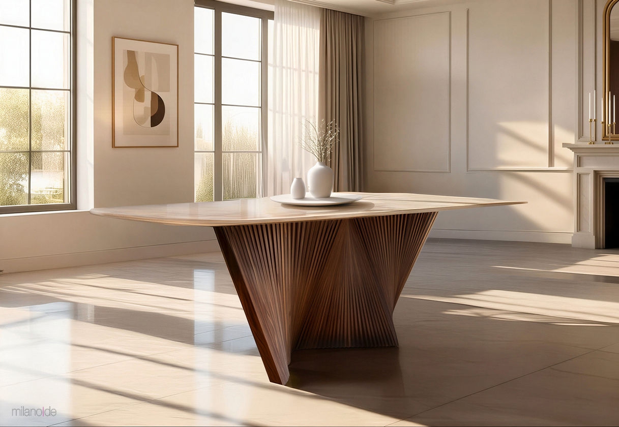 Fan Marble table