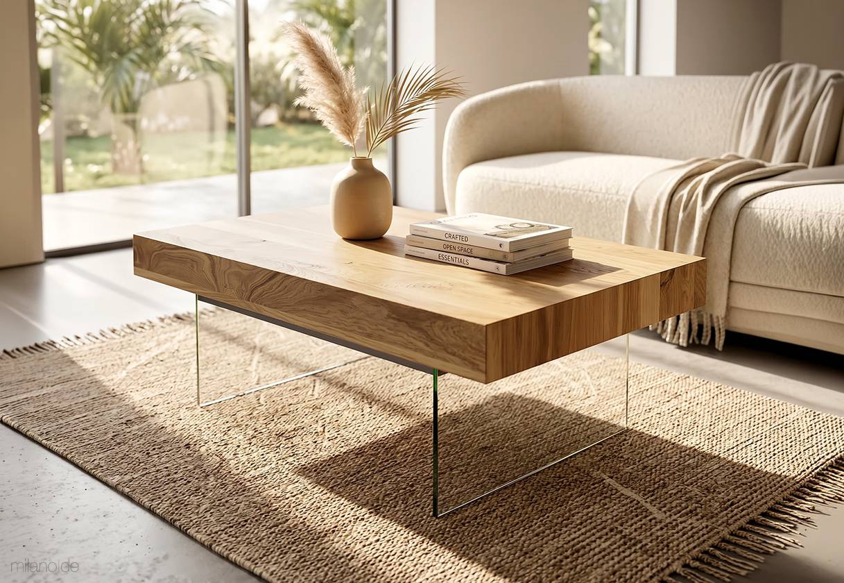 Fortunato Crystal coffee table