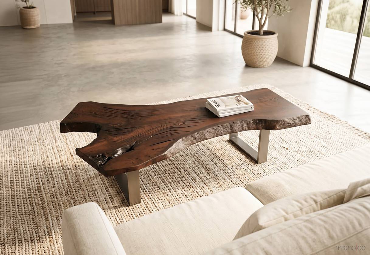 Solid Y Metal coffee table