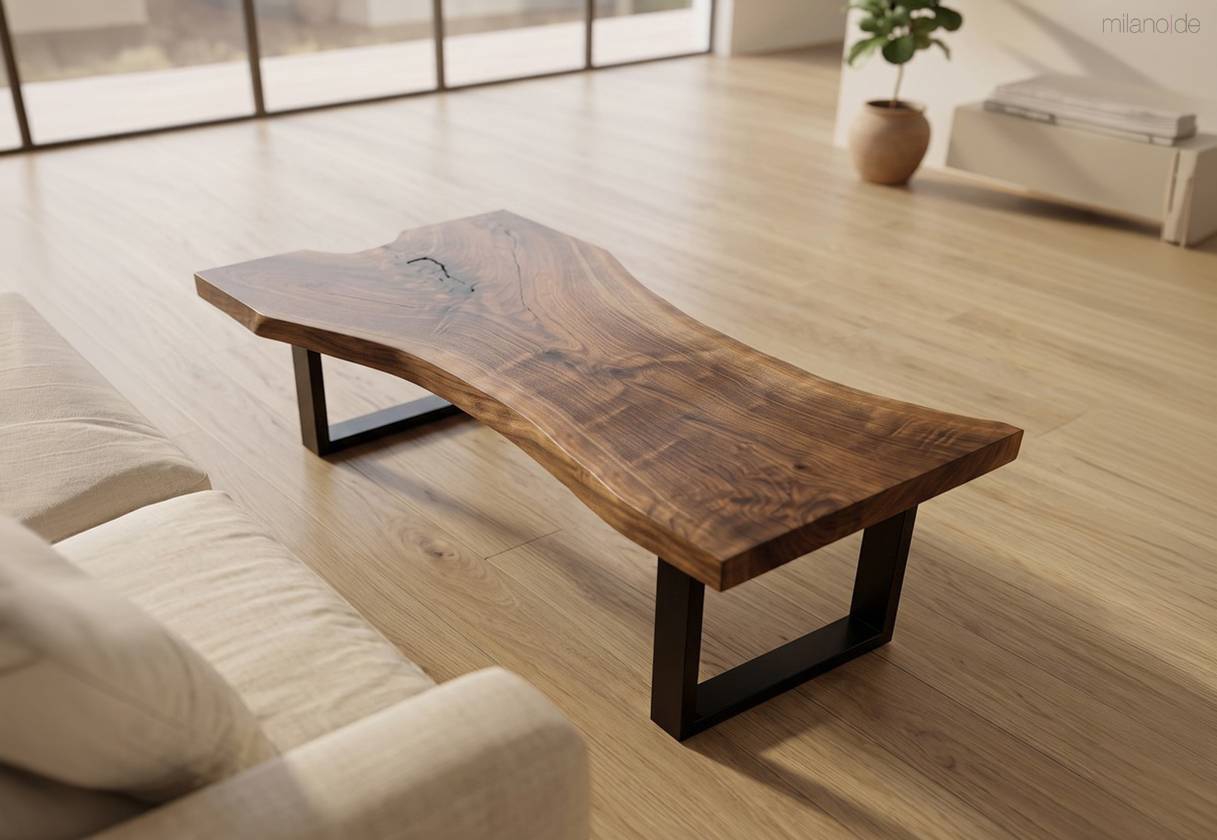 Solid Y Metal coffee table