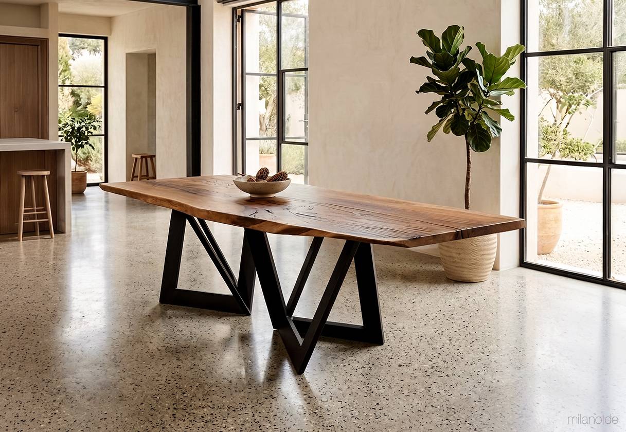 Aperture Wood table