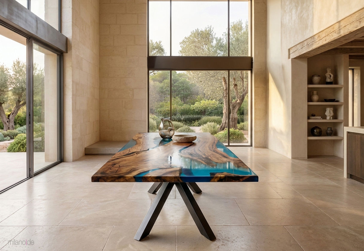Donatella blue Sea table