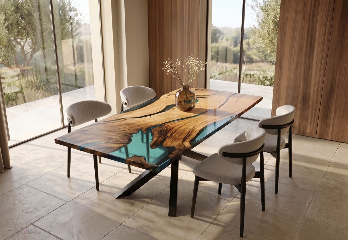 Donatella blue Sea table