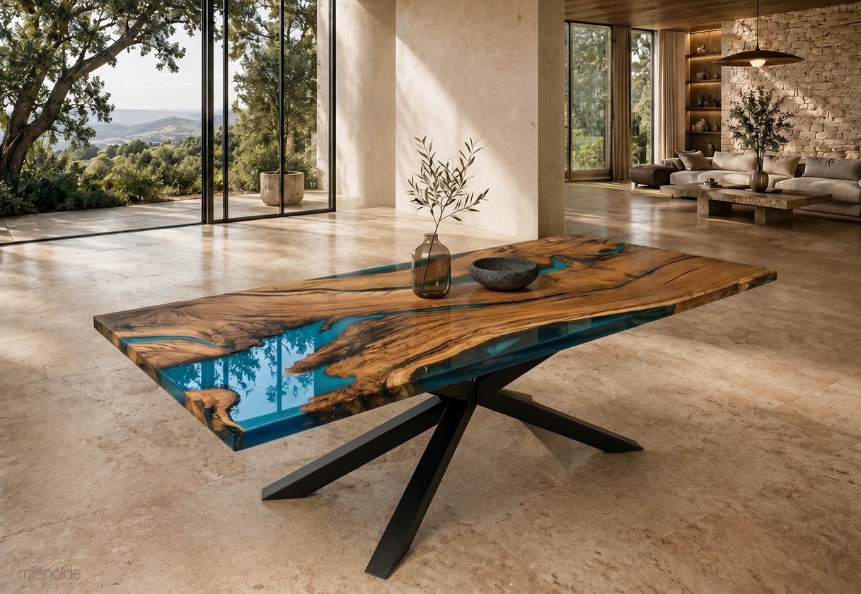 Donatella blue Sea table