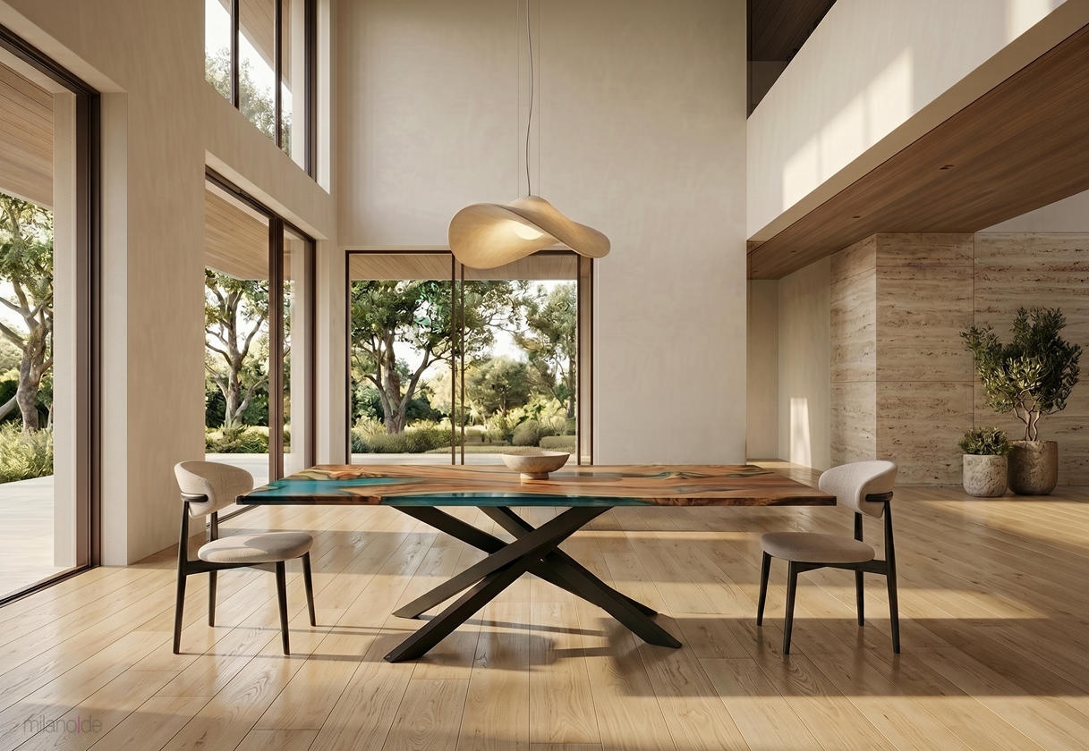 Donatella blue Sea table