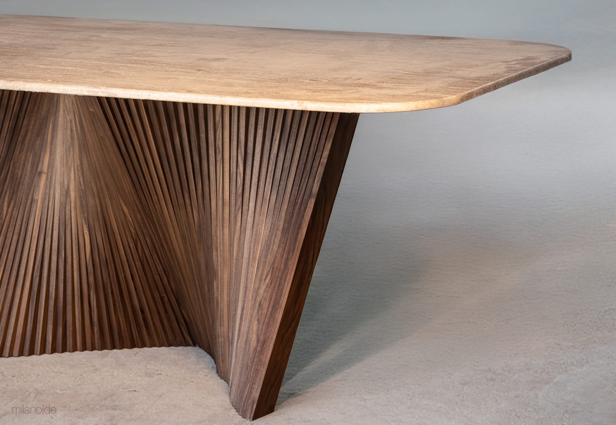 Fan Marble table